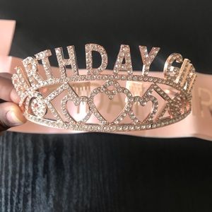 “Birthday Girl” Crown and Sash
